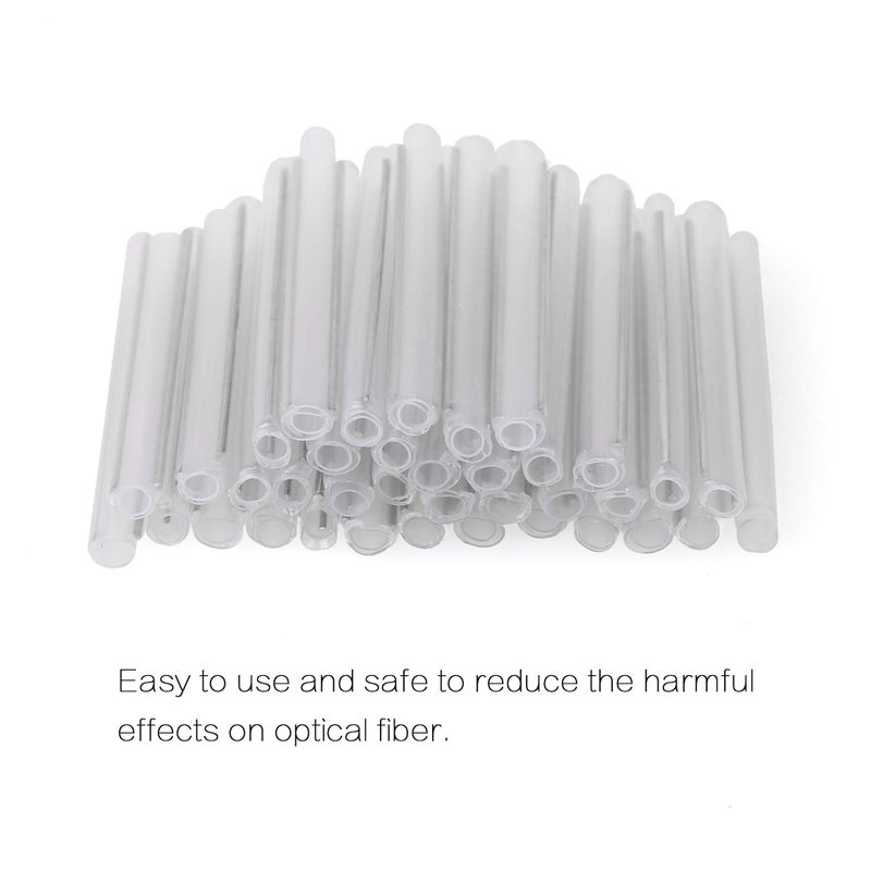 KELUSHI Fiber Optic Splice Protection Sleeve Heat Shrink Tube Single Core Needle 60mm 50pcs Equipment - Image 2
